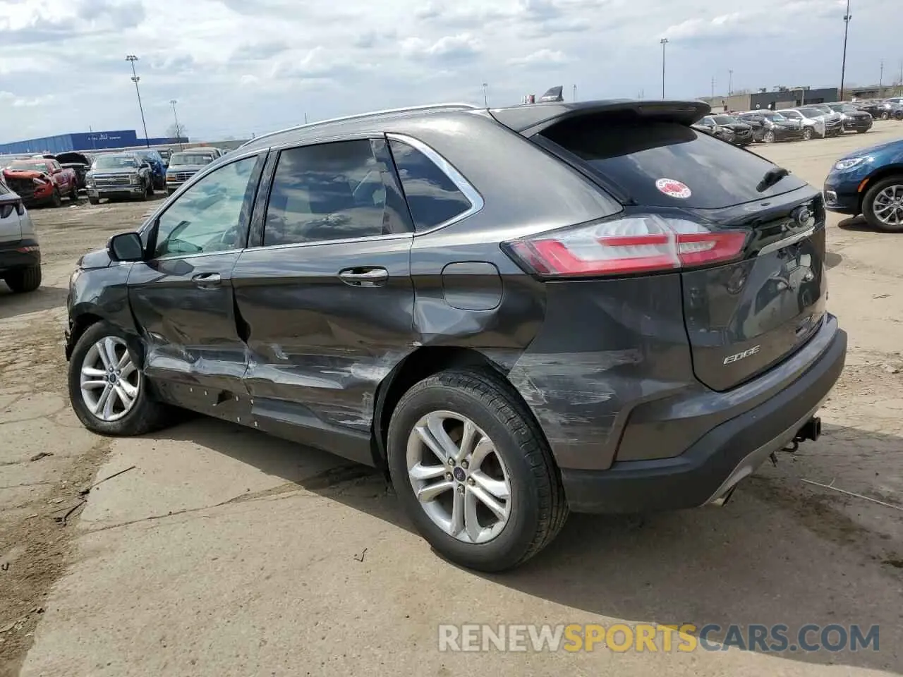 2 Photograph of a damaged car 2FMPK4J92LBB02492 FORD EDGE 2020