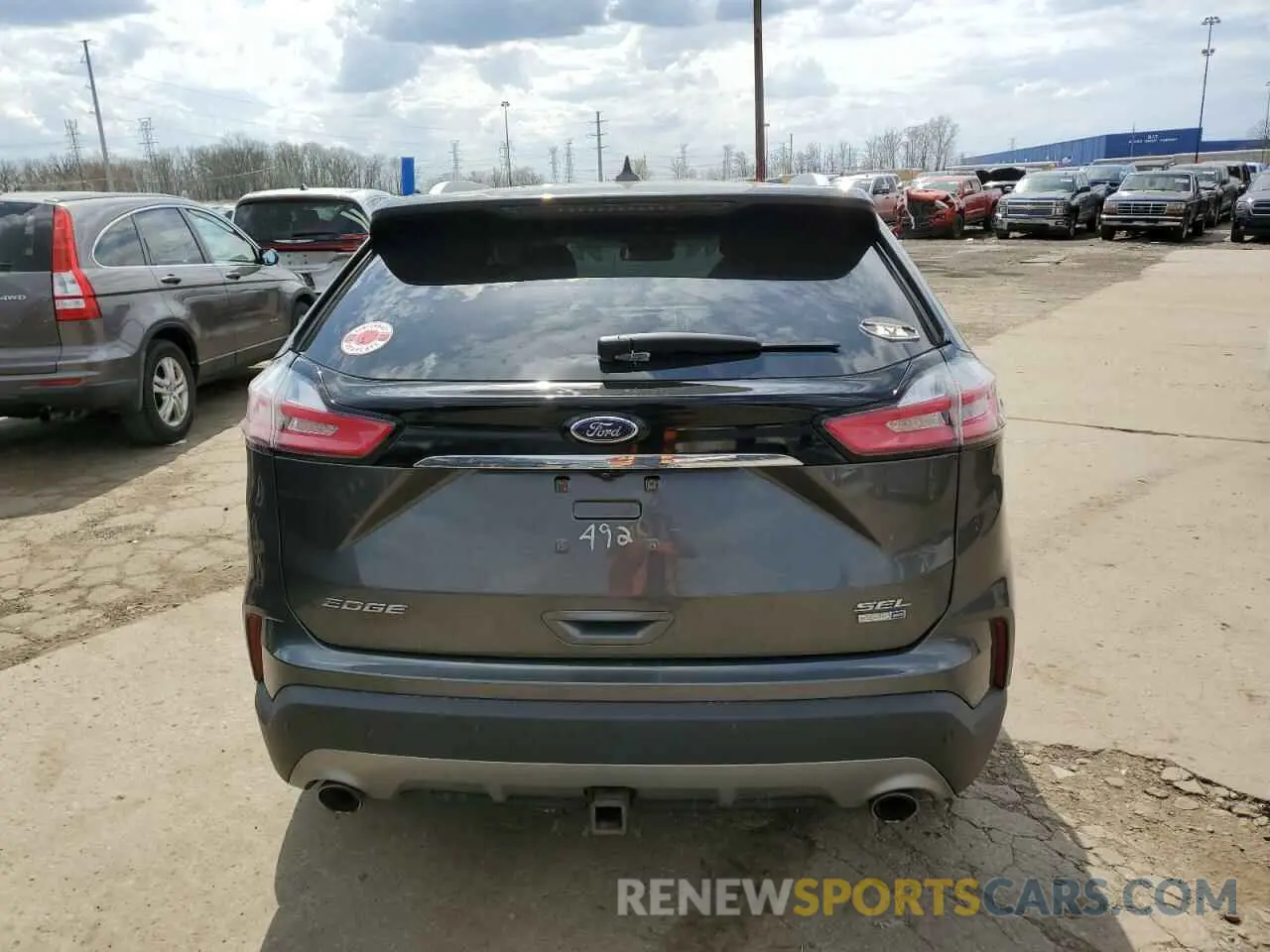 6 Photograph of a damaged car 2FMPK4J92LBB02492 FORD EDGE 2020