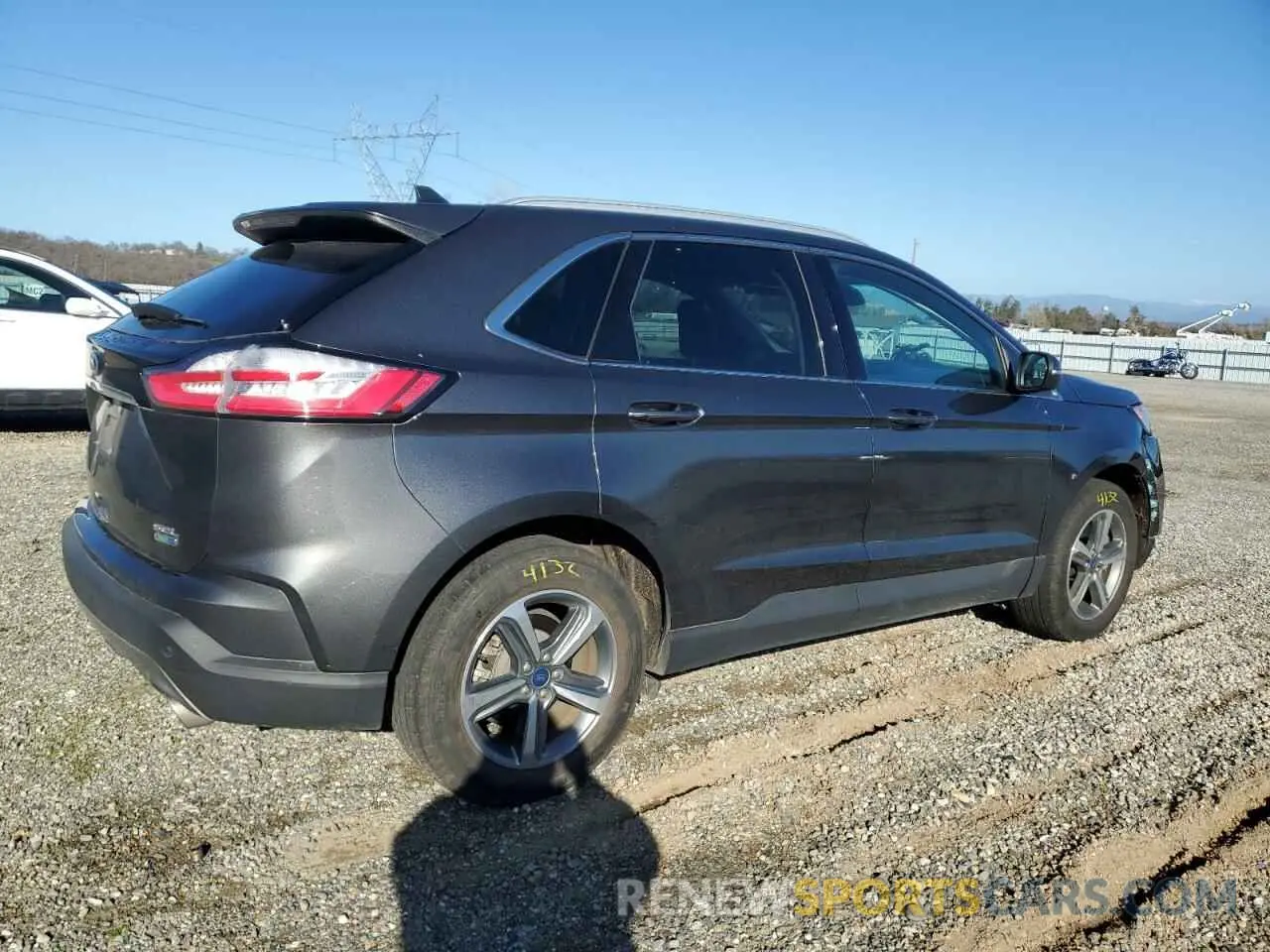 3 Photograph of a damaged car 2FMPK4J92LBB31006 FORD EDGE 2020