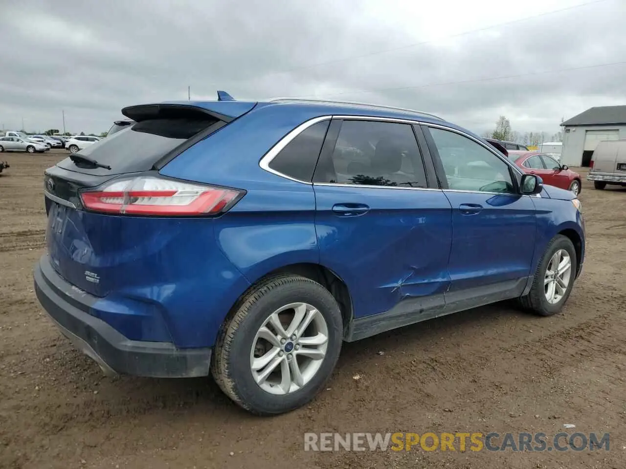 3 Photograph of a damaged car 2FMPK4J93LBA41816 FORD EDGE 2020