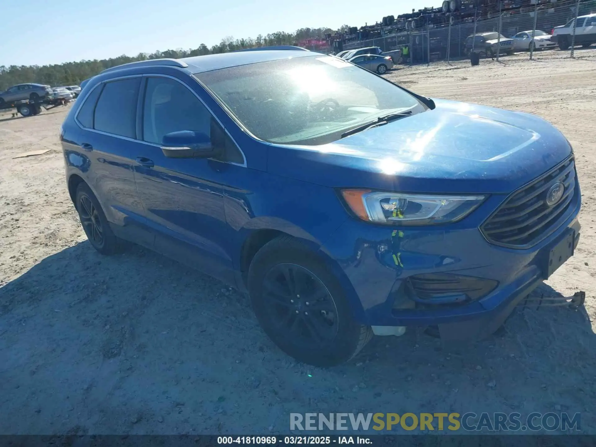 1 Photograph of a damaged car 2FMPK4J93LBA55019 FORD EDGE 2020