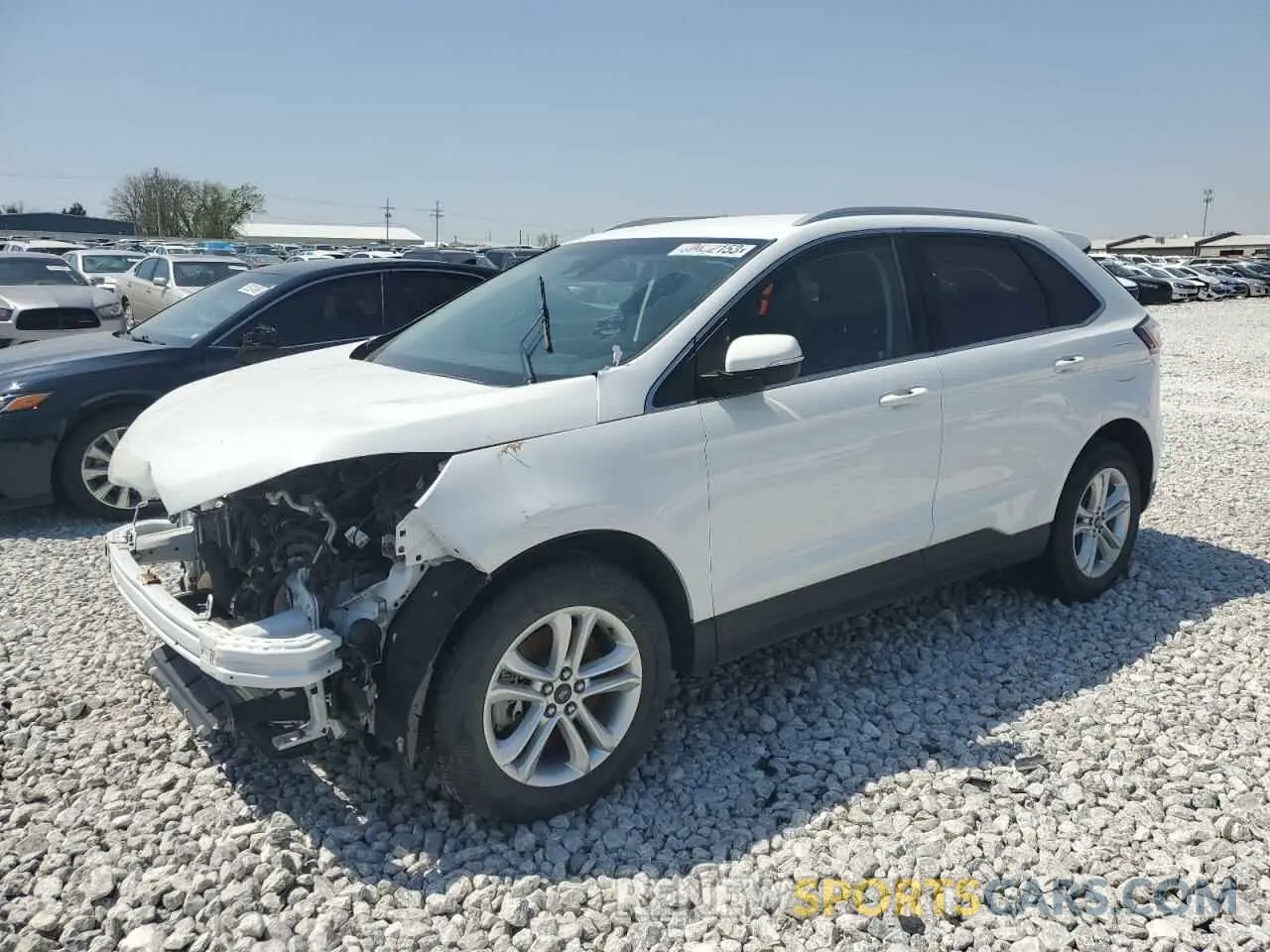 1 Photograph of a damaged car 2FMPK4J93LBA70703 FORD EDGE 2020