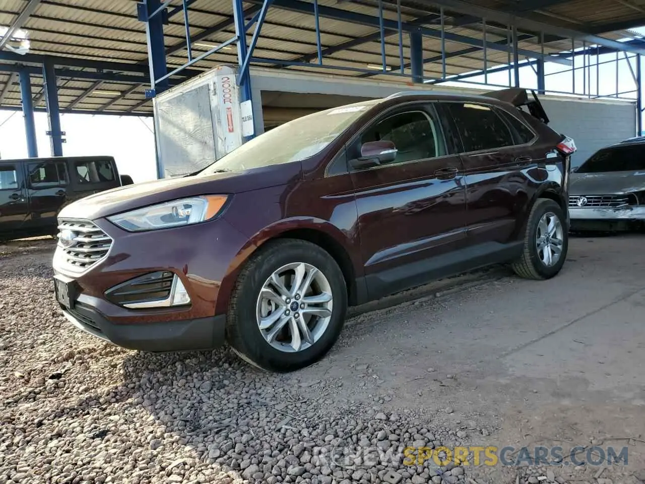 1 Photograph of a damaged car 2FMPK4J93LBA73889 FORD EDGE 2020
