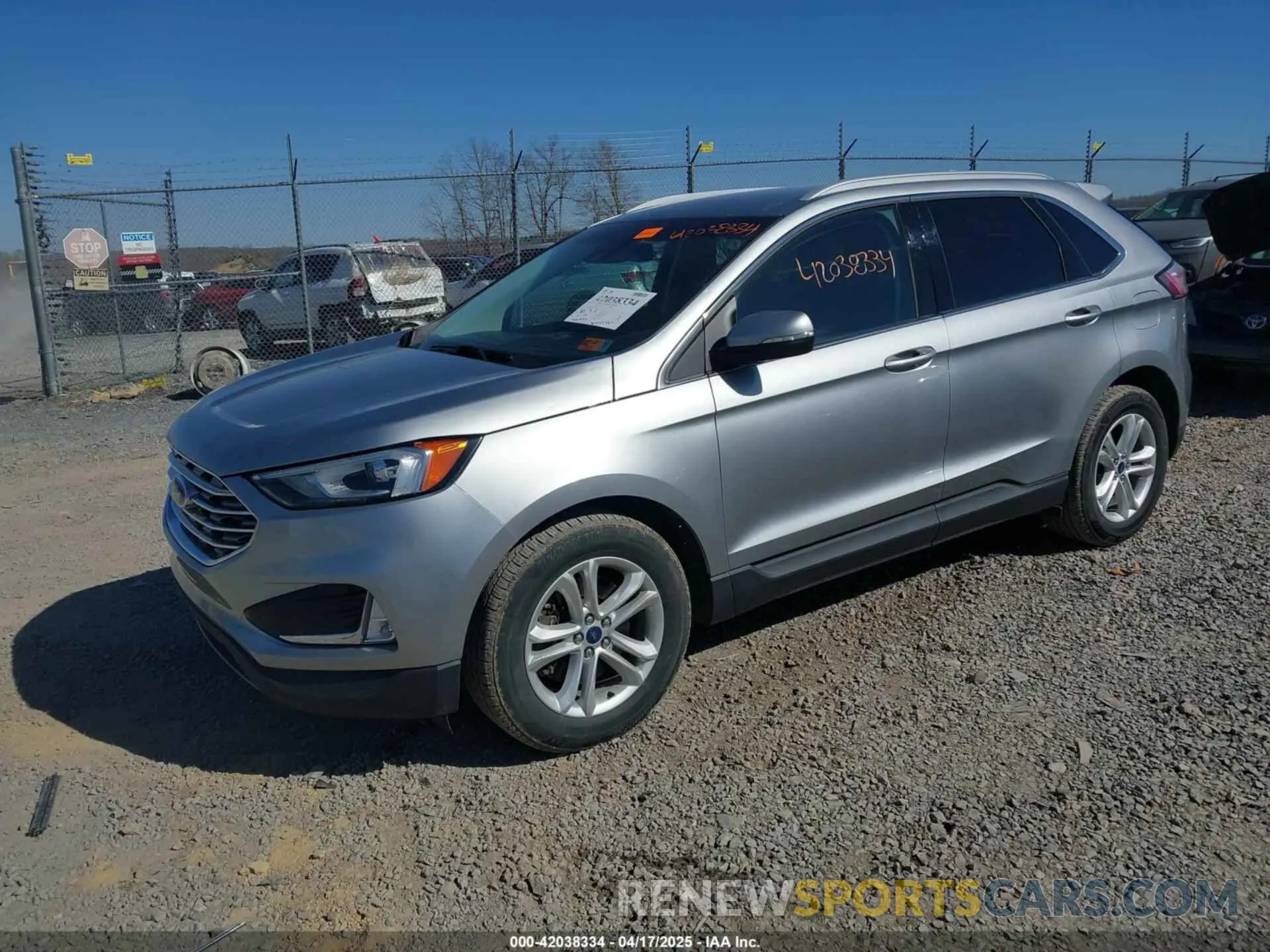 2 Photograph of a damaged car 2FMPK4J93LBB01318 FORD EDGE 2020