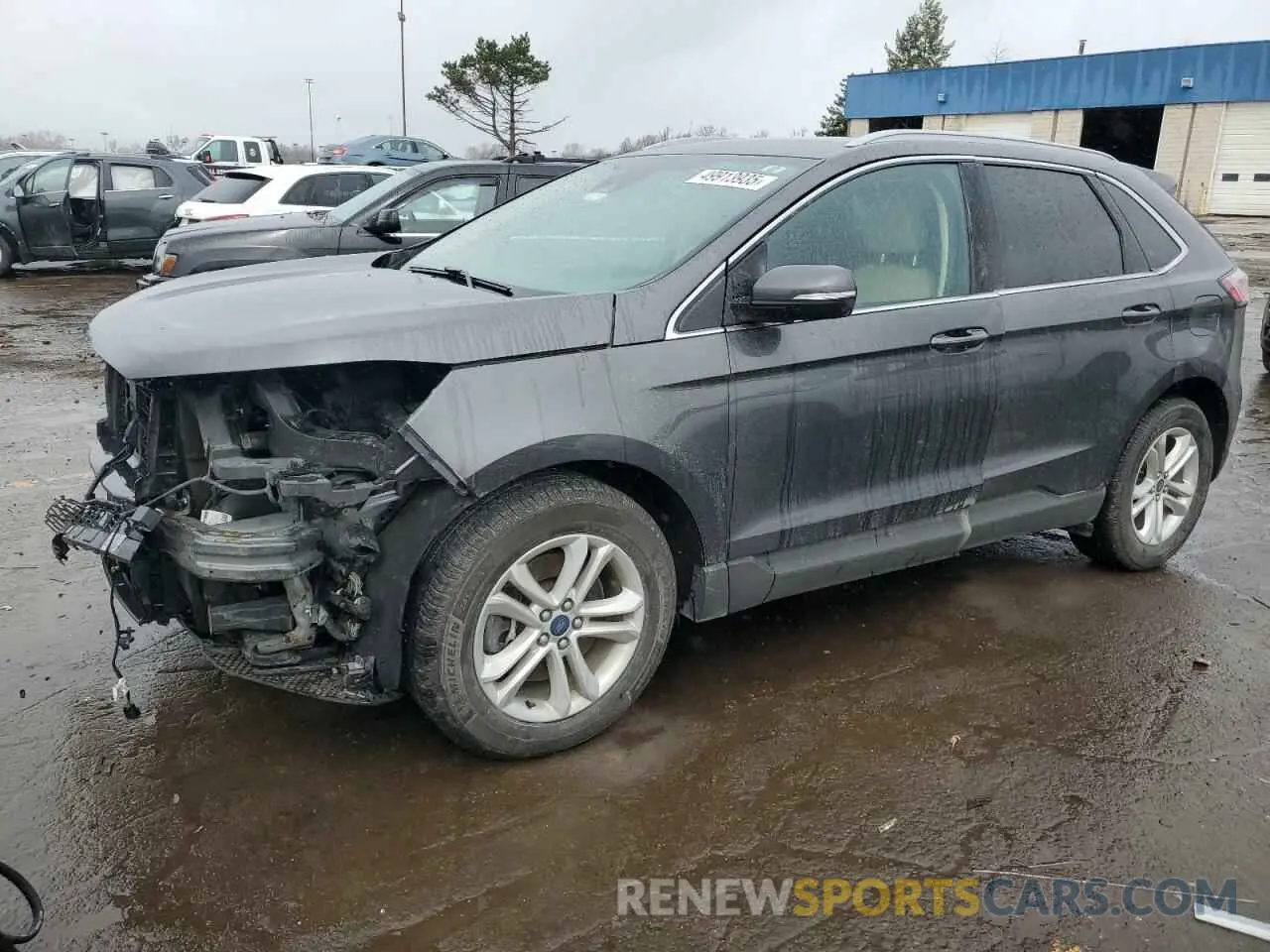 1 Photograph of a damaged car 2FMPK4J93LBB36067 FORD EDGE 2020