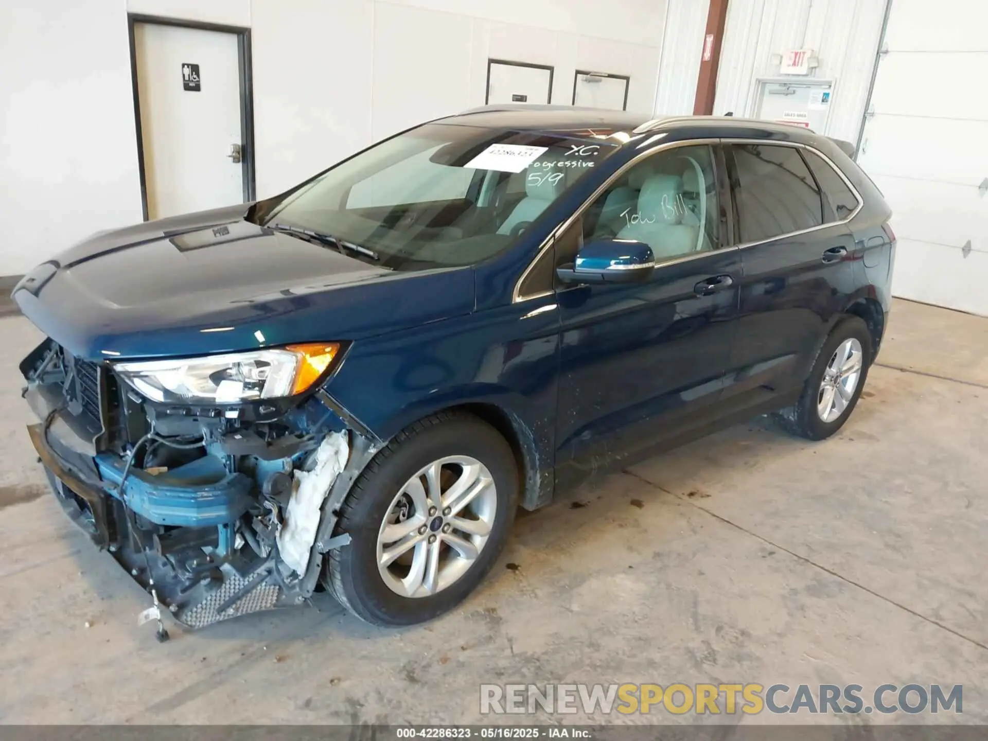 2 Photograph of a damaged car 2FMPK4J94LBA62299 FORD EDGE 2020