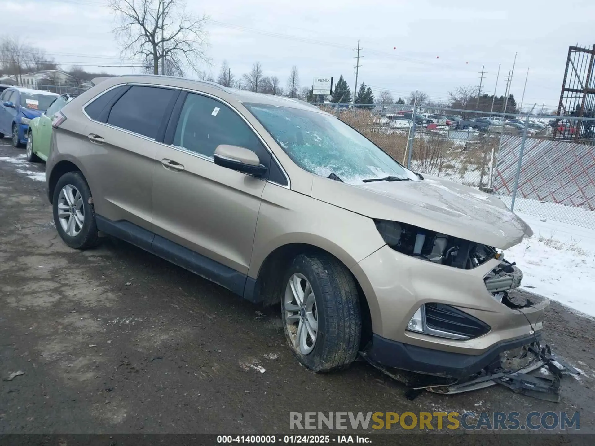 1 Photograph of a damaged car 2FMPK4J94LBB63049 FORD EDGE 2020