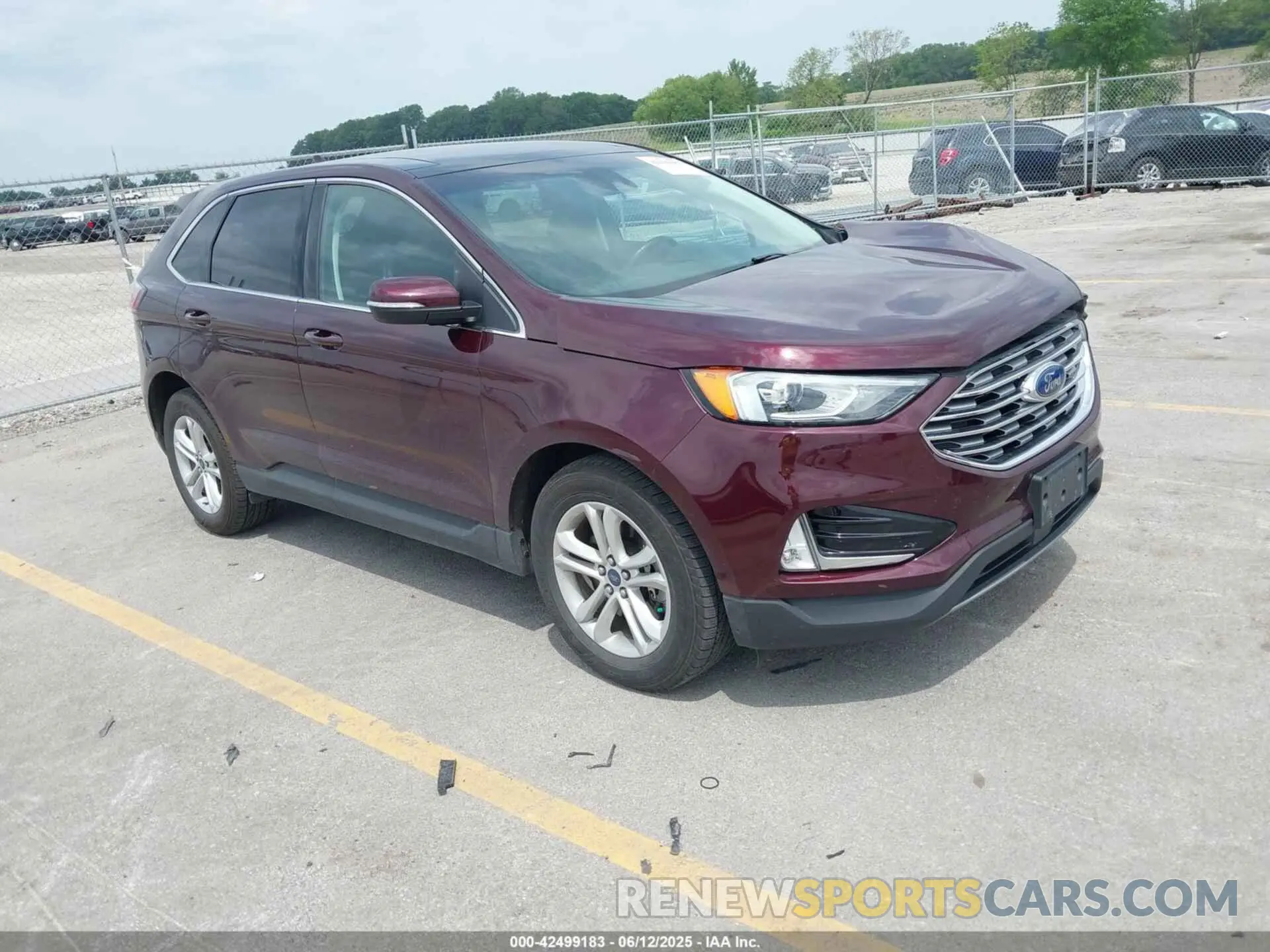 1 Photograph of a damaged car 2FMPK4J95LBA48234 FORD EDGE 2020