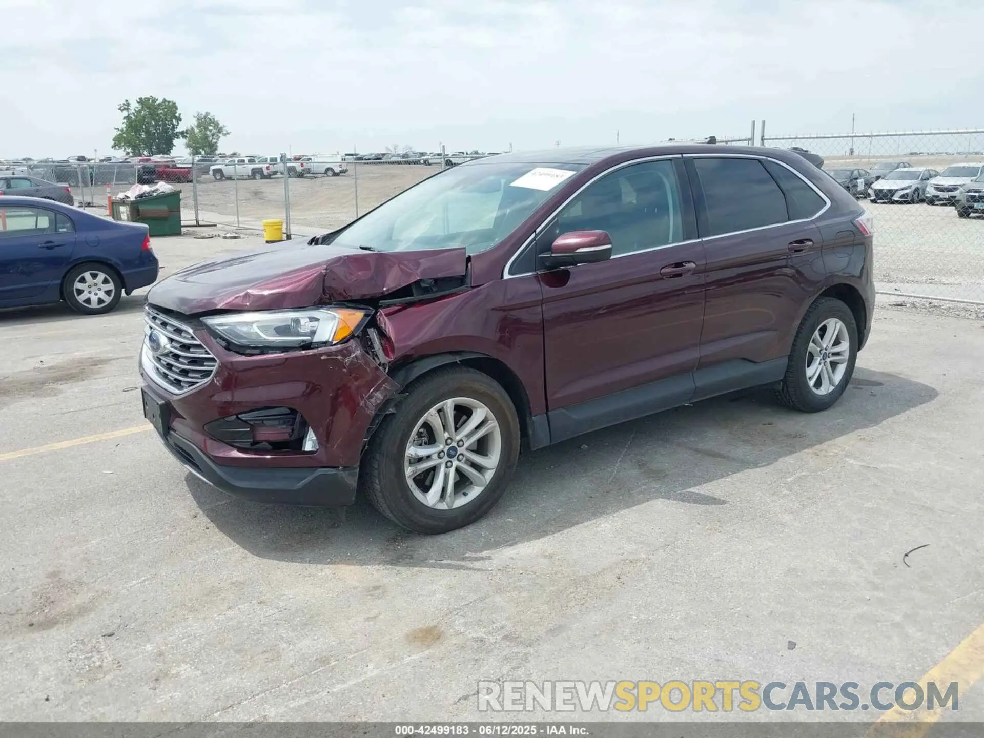 2 Photograph of a damaged car 2FMPK4J95LBA48234 FORD EDGE 2020