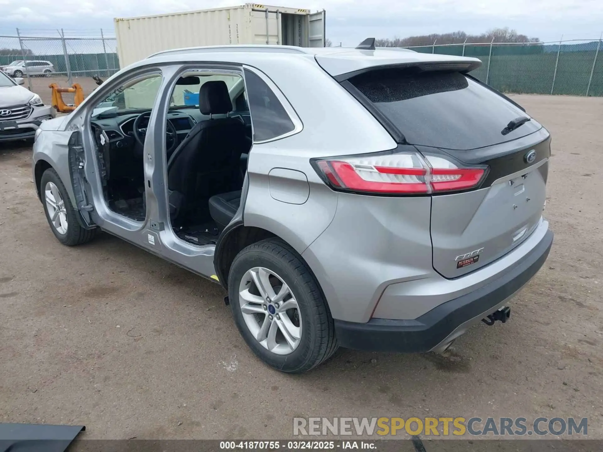3 Photograph of a damaged car 2FMPK4J95LBB07993 FORD EDGE 2020