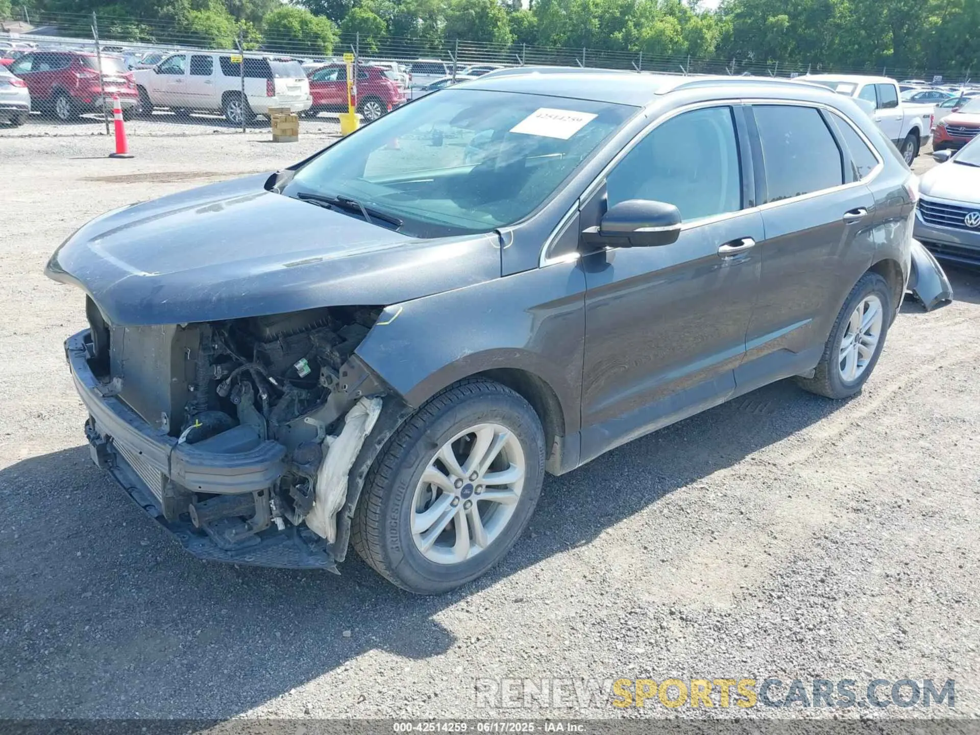 2 Photograph of a damaged car 2FMPK4J95LBB16077 FORD EDGE 2020