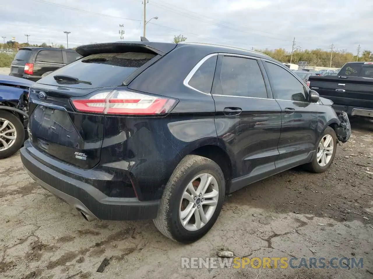 3 Photograph of a damaged car 2FMPK4J95LBB68096 FORD EDGE 2020