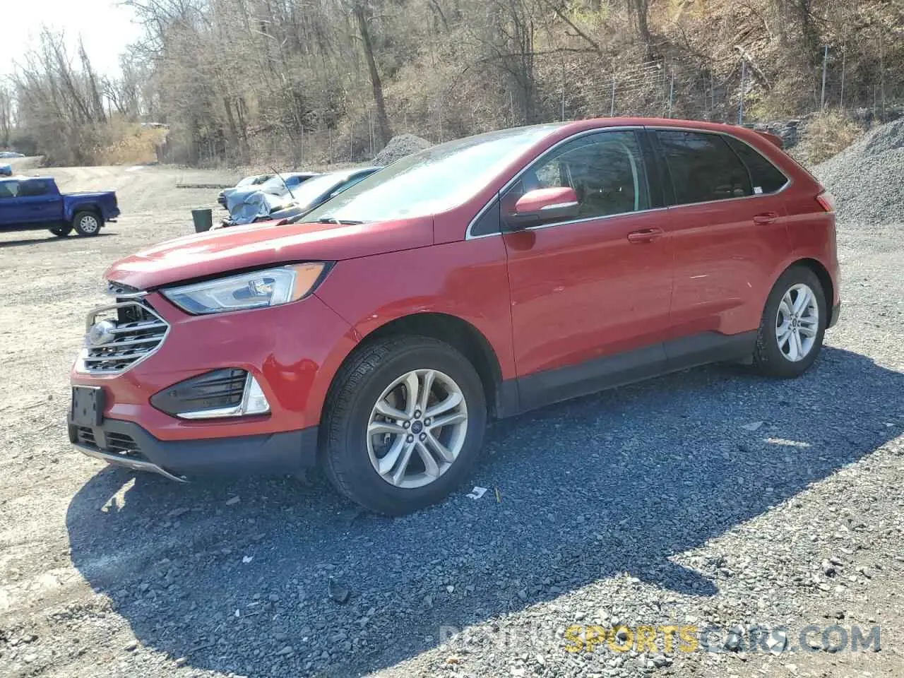 1 Photograph of a damaged car 2FMPK4J96LBA22144 FORD EDGE 2020