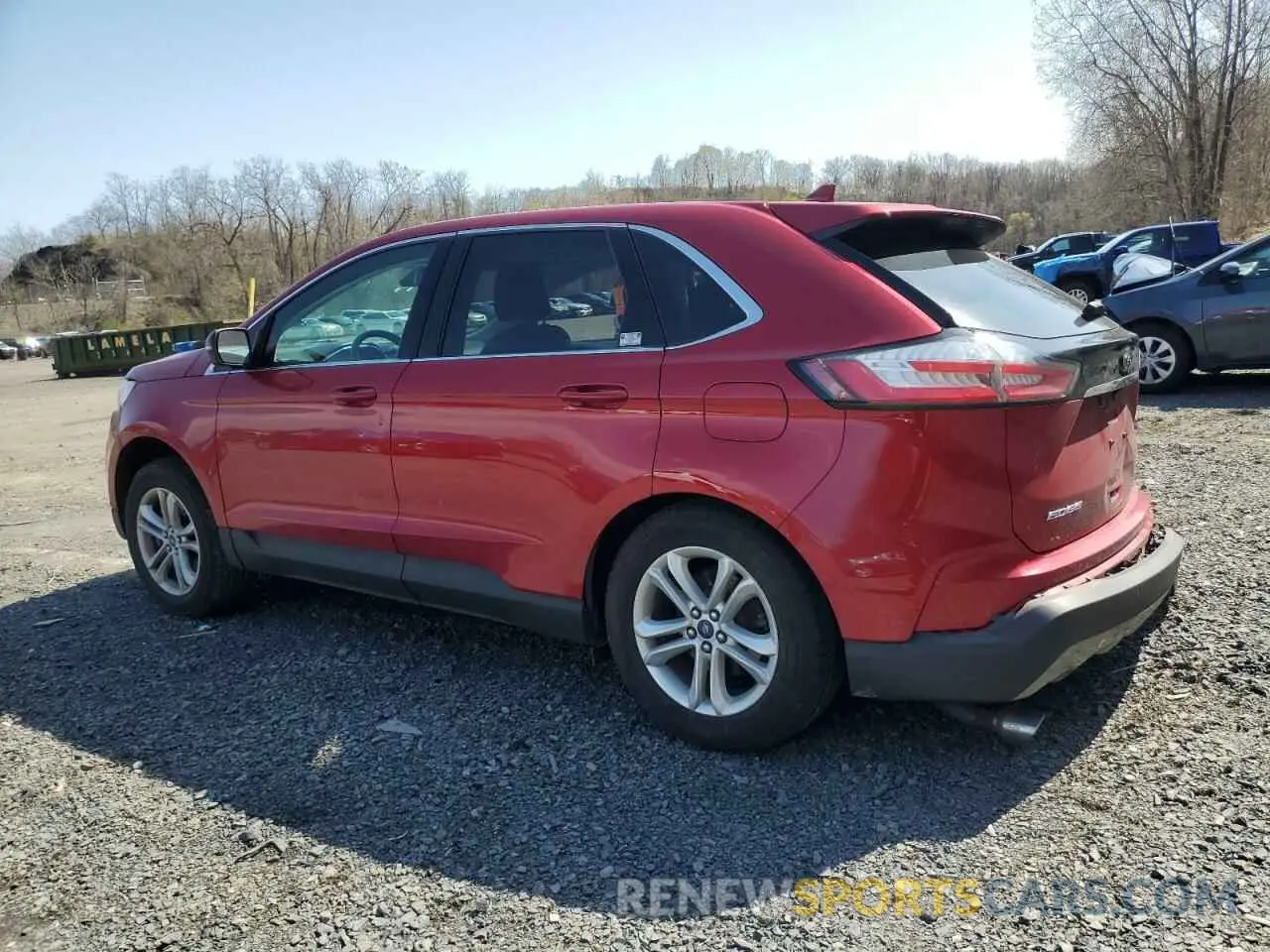 2 Photograph of a damaged car 2FMPK4J96LBA22144 FORD EDGE 2020