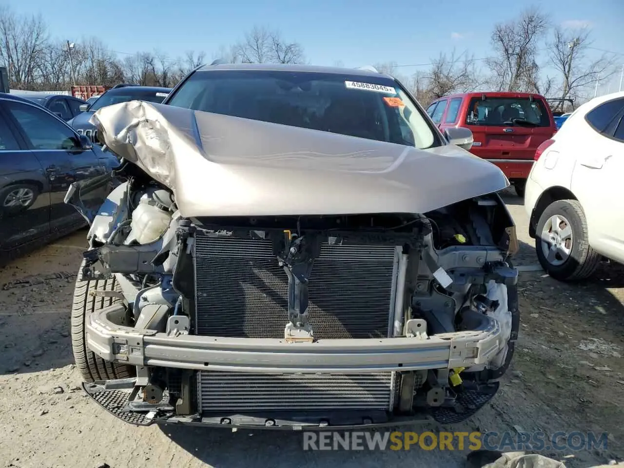 5 Photograph of a damaged car 2FMPK4J96LBA61574 FORD EDGE 2020