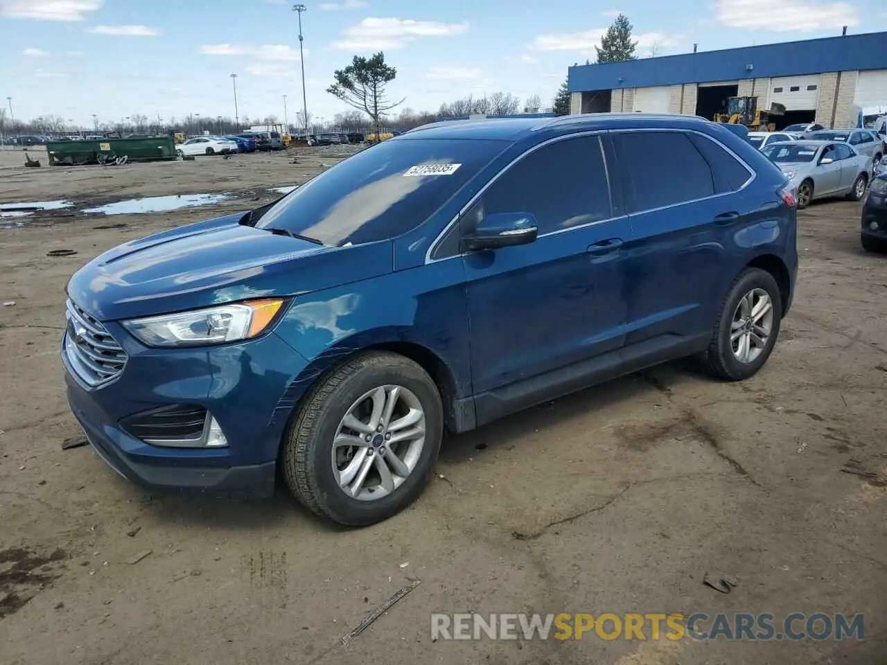 1 Photograph of a damaged car 2FMPK4J96LBB09848 FORD EDGE 2020