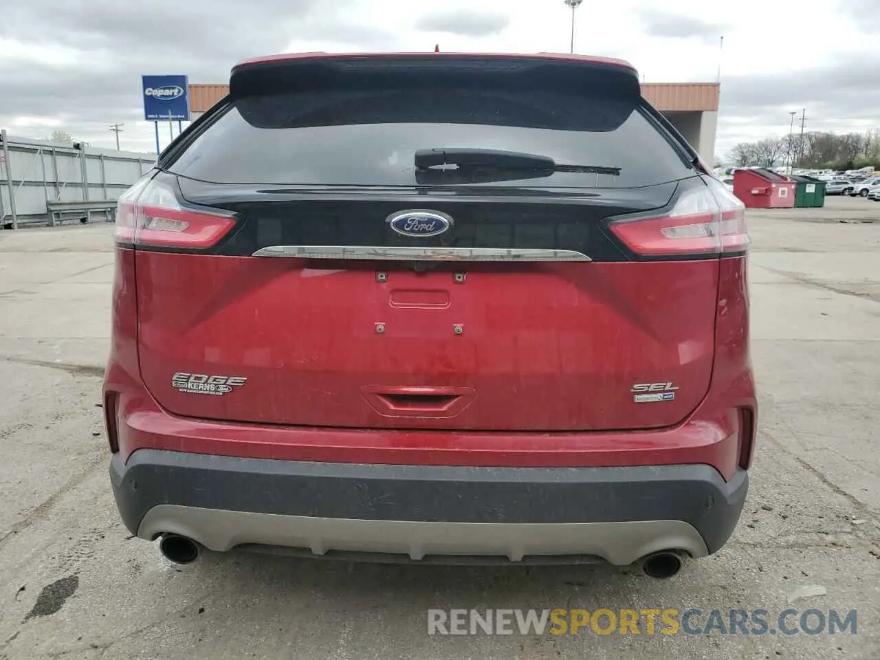 6 Photograph of a damaged car 2FMPK4J97LBA09371 FORD EDGE 2020