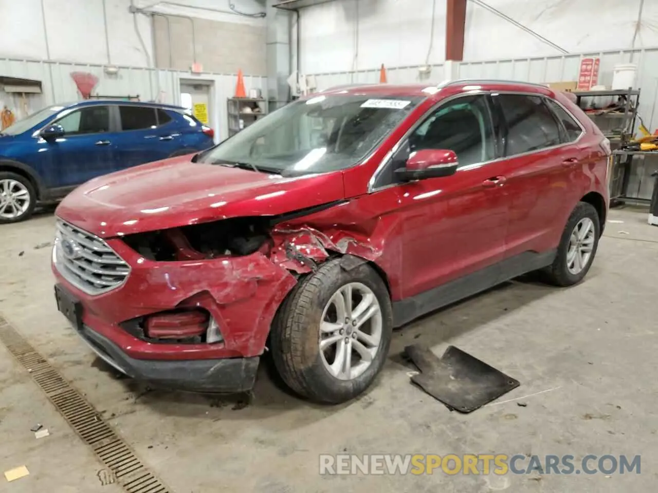 1 Photograph of a damaged car 2FMPK4J97LBA12819 FORD EDGE 2020