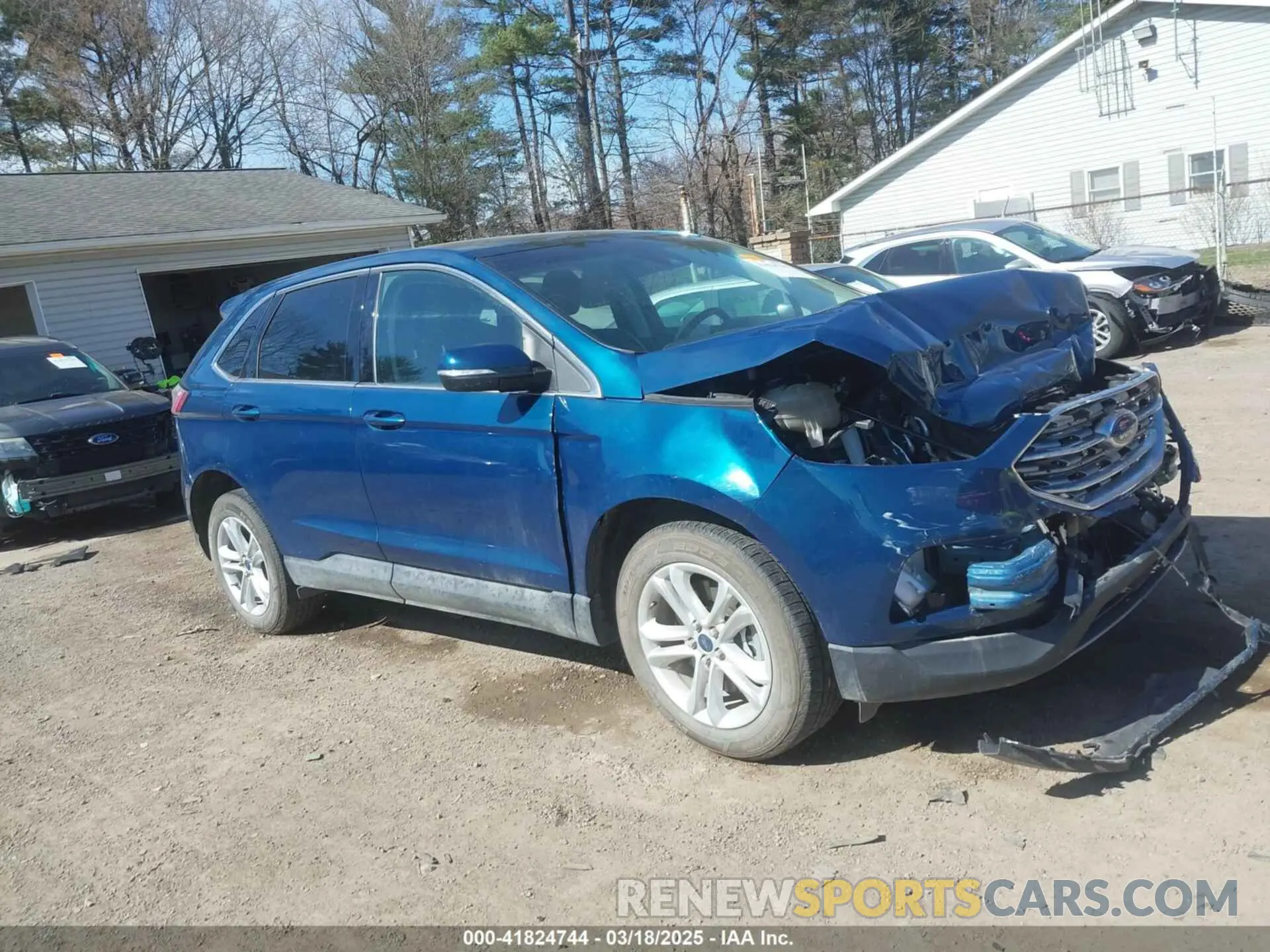 1 Photograph of a damaged car 2FMPK4J97LBA25067 FORD EDGE 2020