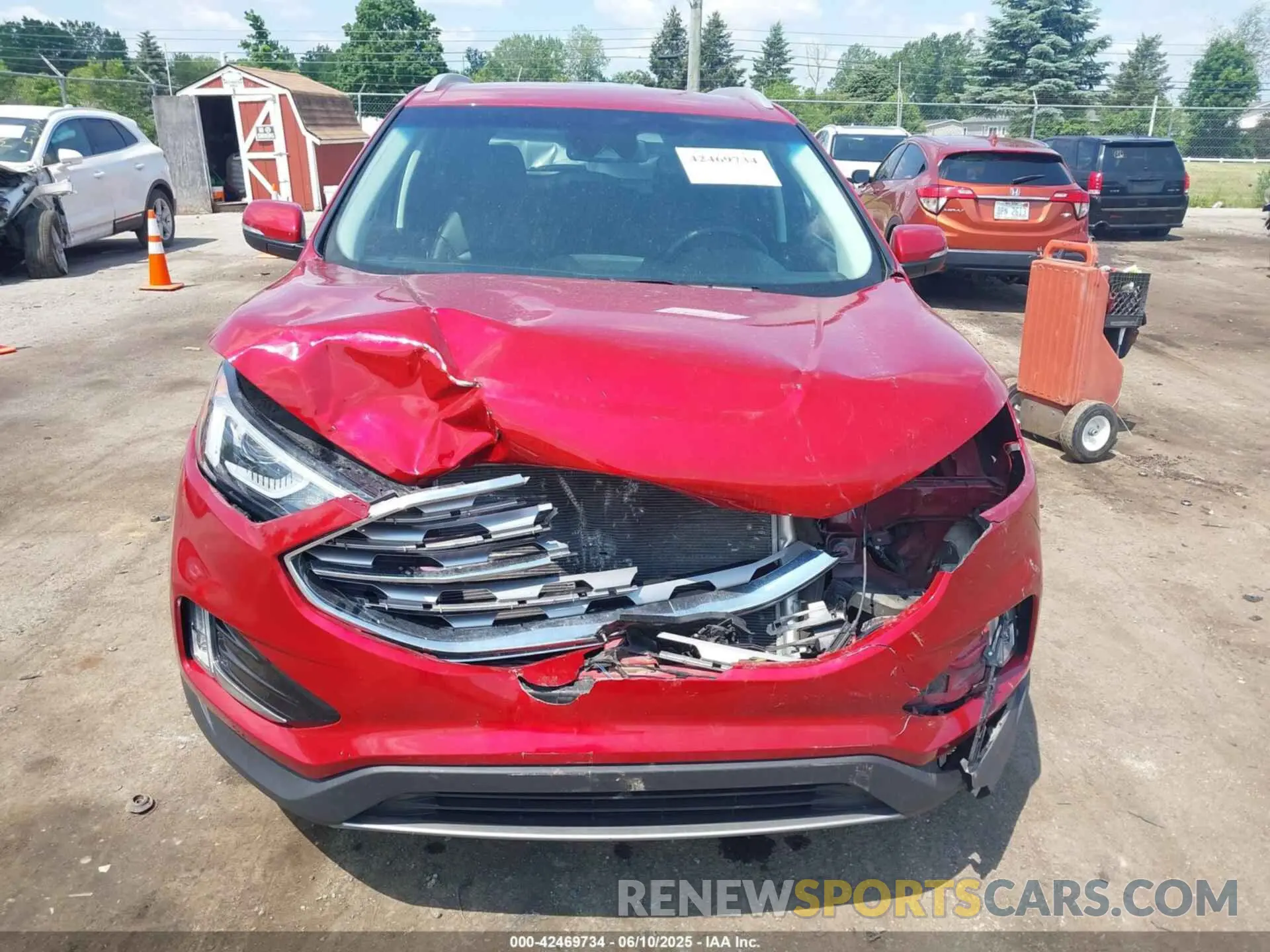13 Photograph of a damaged car 2FMPK4J97LBA98830 FORD EDGE 2020