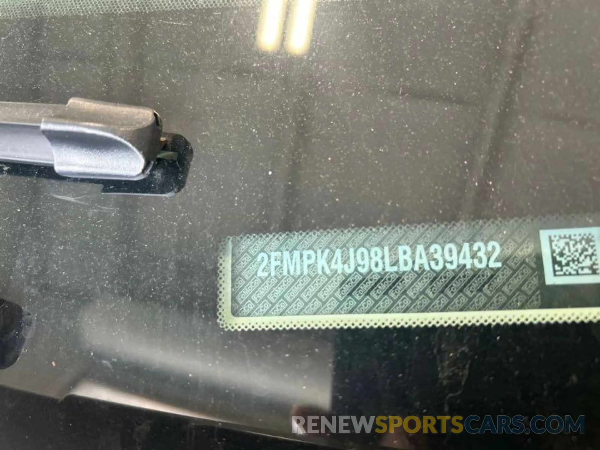 7 Photograph of a damaged car 2FMPK4J98LBA39432 FORD EDGE 2020