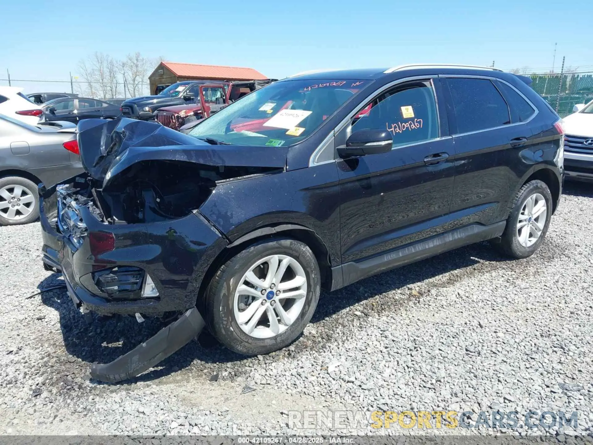 2 Photograph of a damaged car 2FMPK4J98LBA60703 FORD EDGE 2020