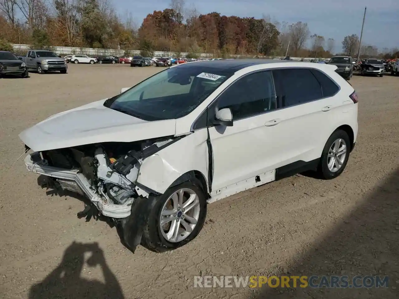 1 Photograph of a damaged car 2FMPK4J98LBB46173 FORD EDGE 2020