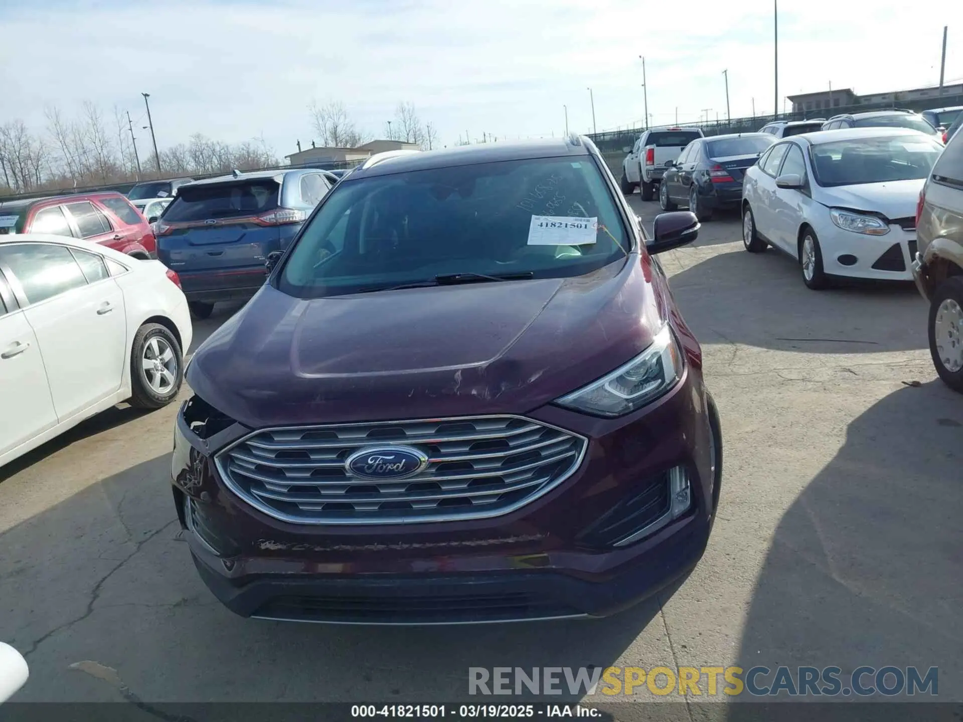 13 Photograph of a damaged car 2FMPK4J98LBB60655 FORD EDGE 2020