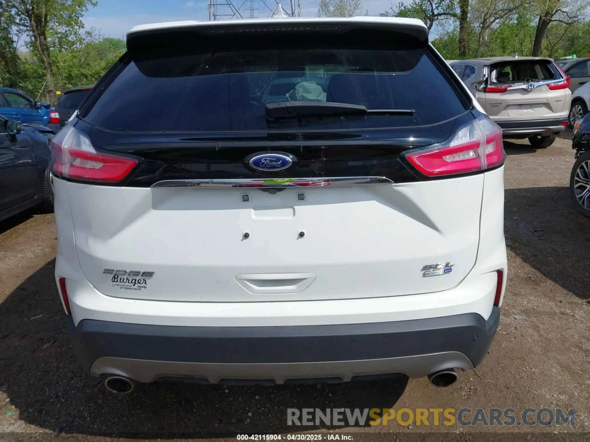 17 Photograph of a damaged car 2FMPK4J9XLBA07663 FORD EDGE 2020