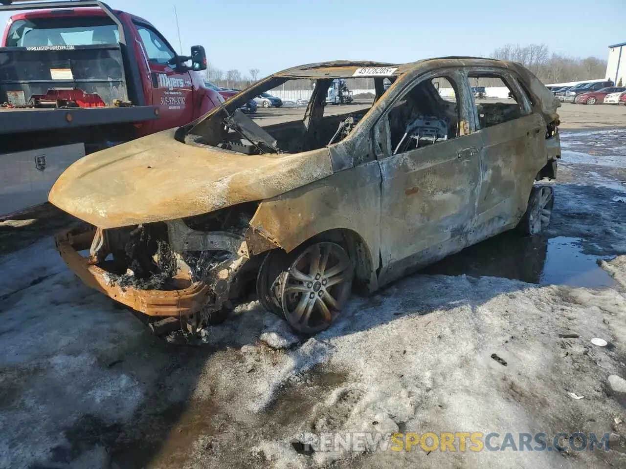 1 Photograph of a damaged car 2FMPK4J9XLBA47080 FORD EDGE 2020