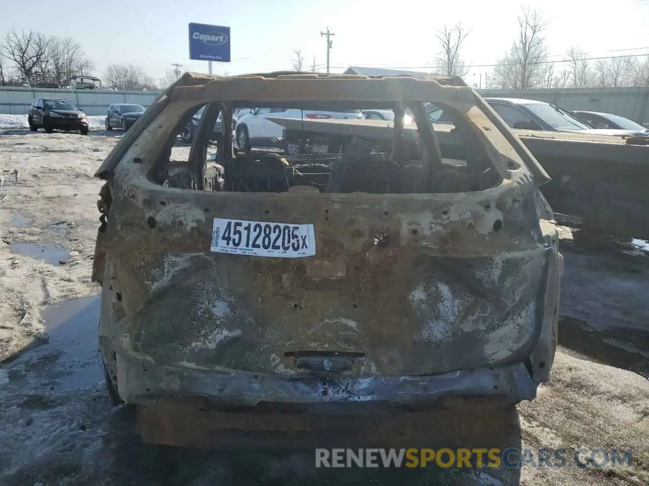6 Photograph of a damaged car 2FMPK4J9XLBA47080 FORD EDGE 2020