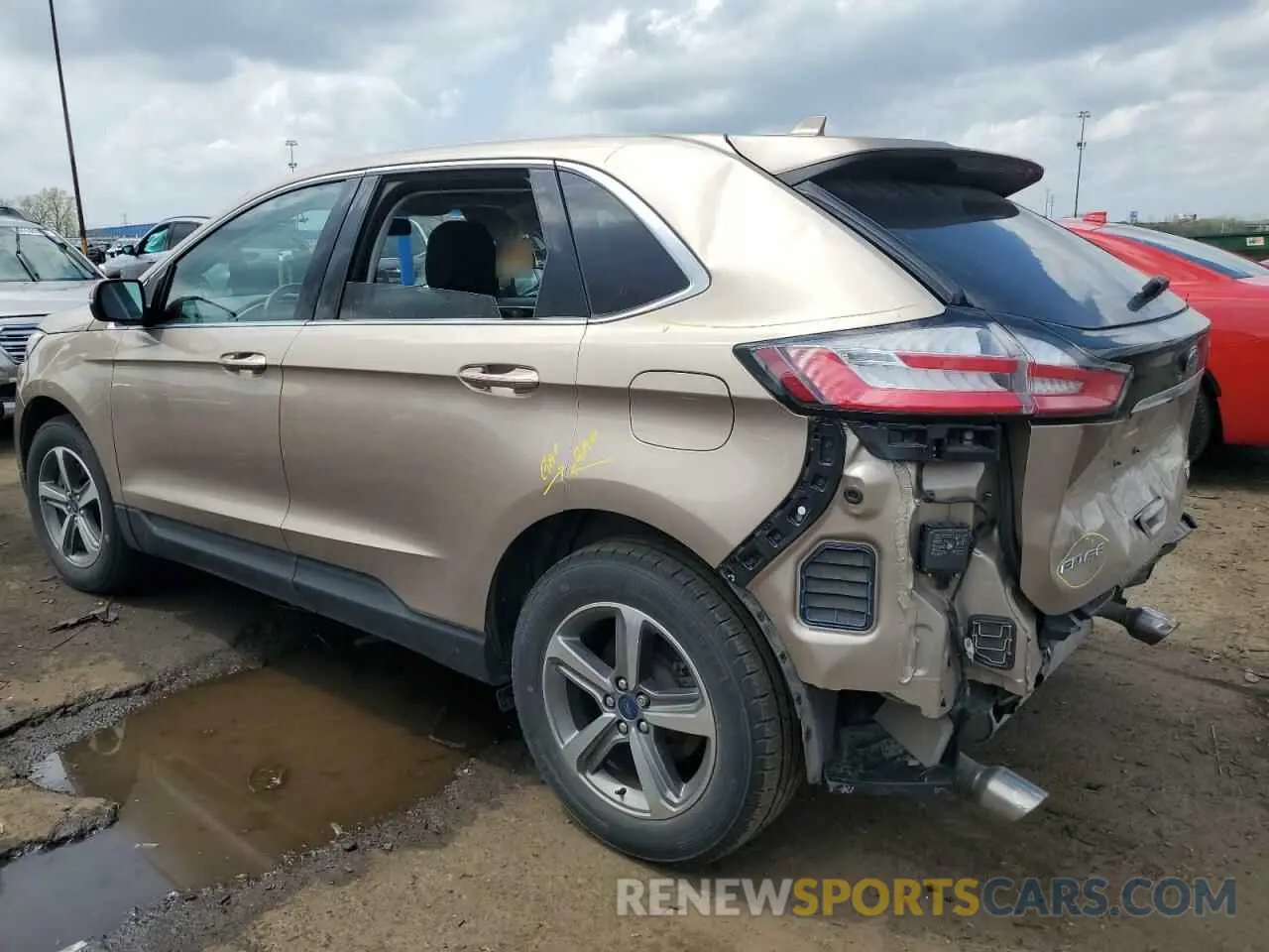 2 Photograph of a damaged car 2FMPK4J9XLBA99437 FORD EDGE 2020