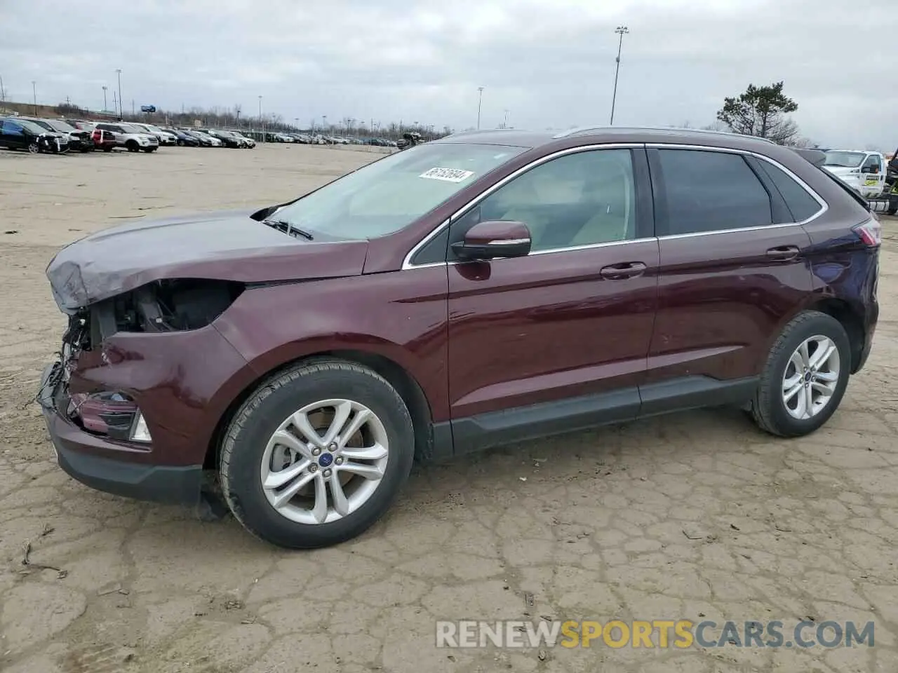1 Photograph of a damaged car 2FMPK4J9XLBB31674 FORD EDGE 2020