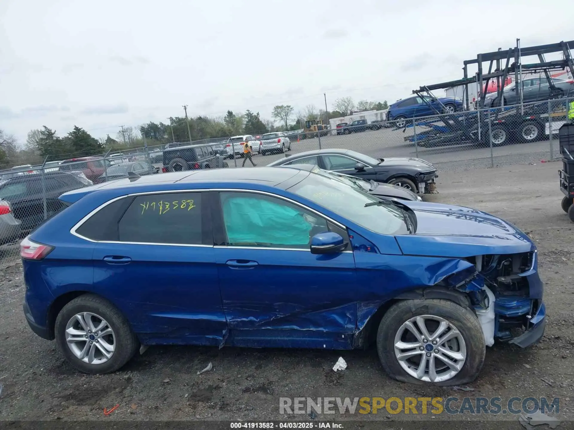 13 Photograph of a damaged car 2FMPK4J9XLBB59295 FORD EDGE 2020