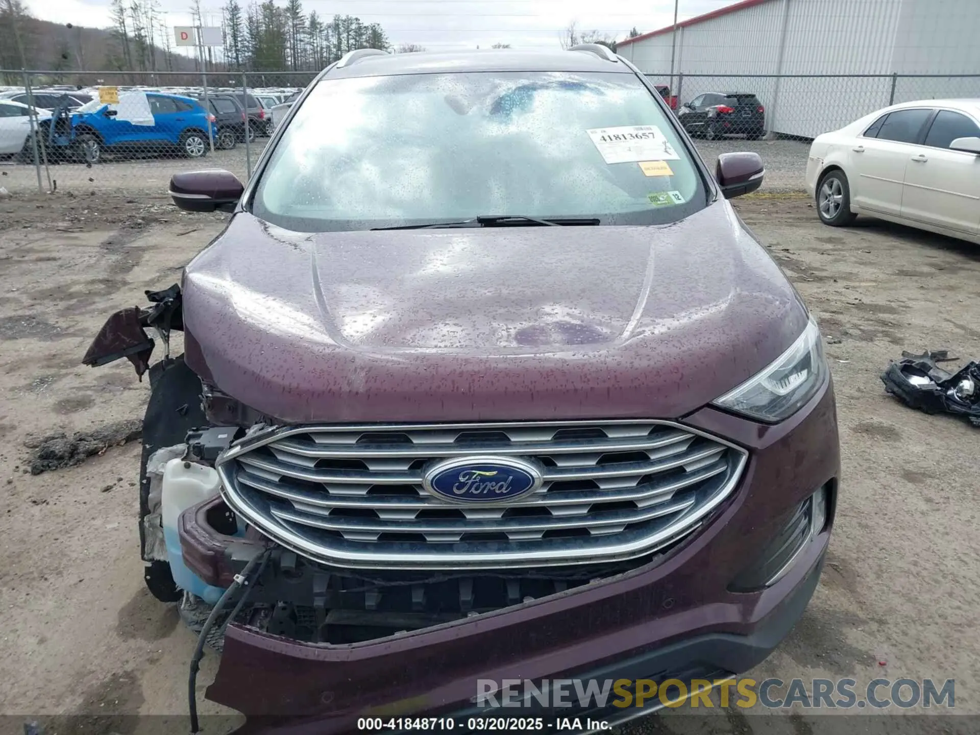 13 Photograph of a damaged car 2FMPK4K90LBA26169 FORD EDGE 2020
