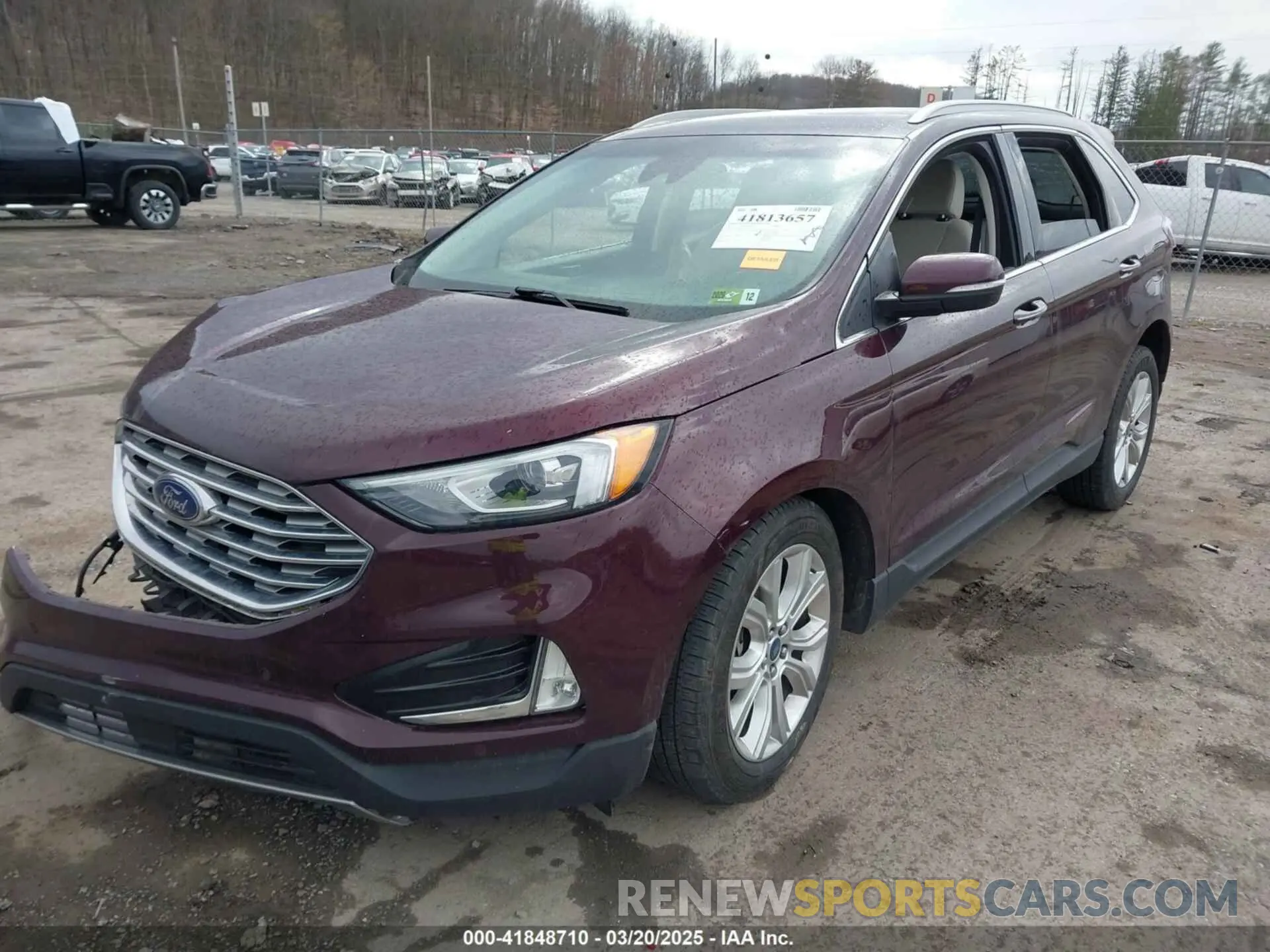 2 Photograph of a damaged car 2FMPK4K90LBA26169 FORD EDGE 2020
