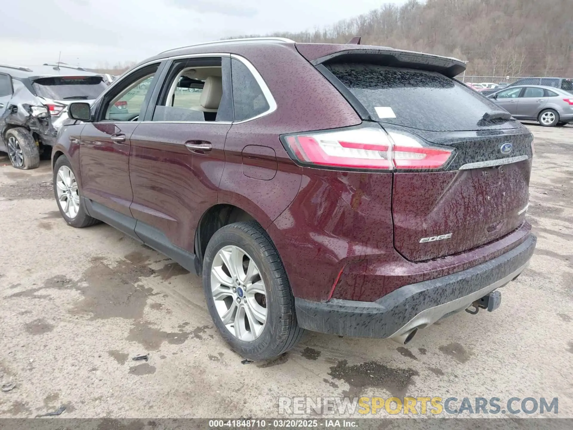 3 Photograph of a damaged car 2FMPK4K90LBA26169 FORD EDGE 2020