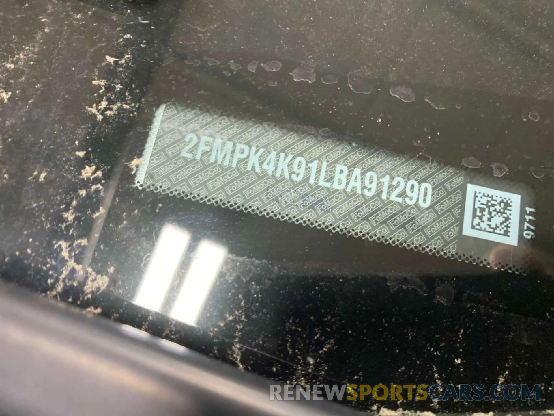 21 Photograph of a damaged car 2FMPK4K91LBA91290 FORD EDGE 2020