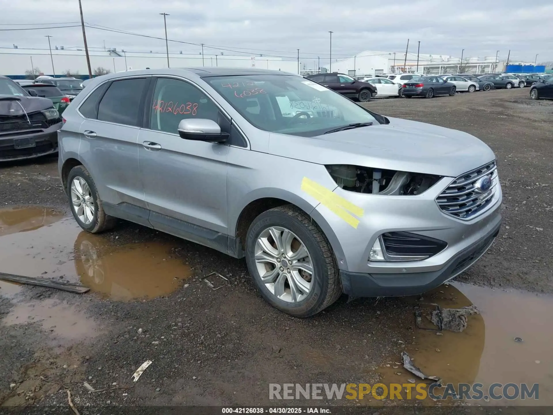 1 Photograph of a damaged car 2FMPK4K91LBB35370 FORD EDGE 2020