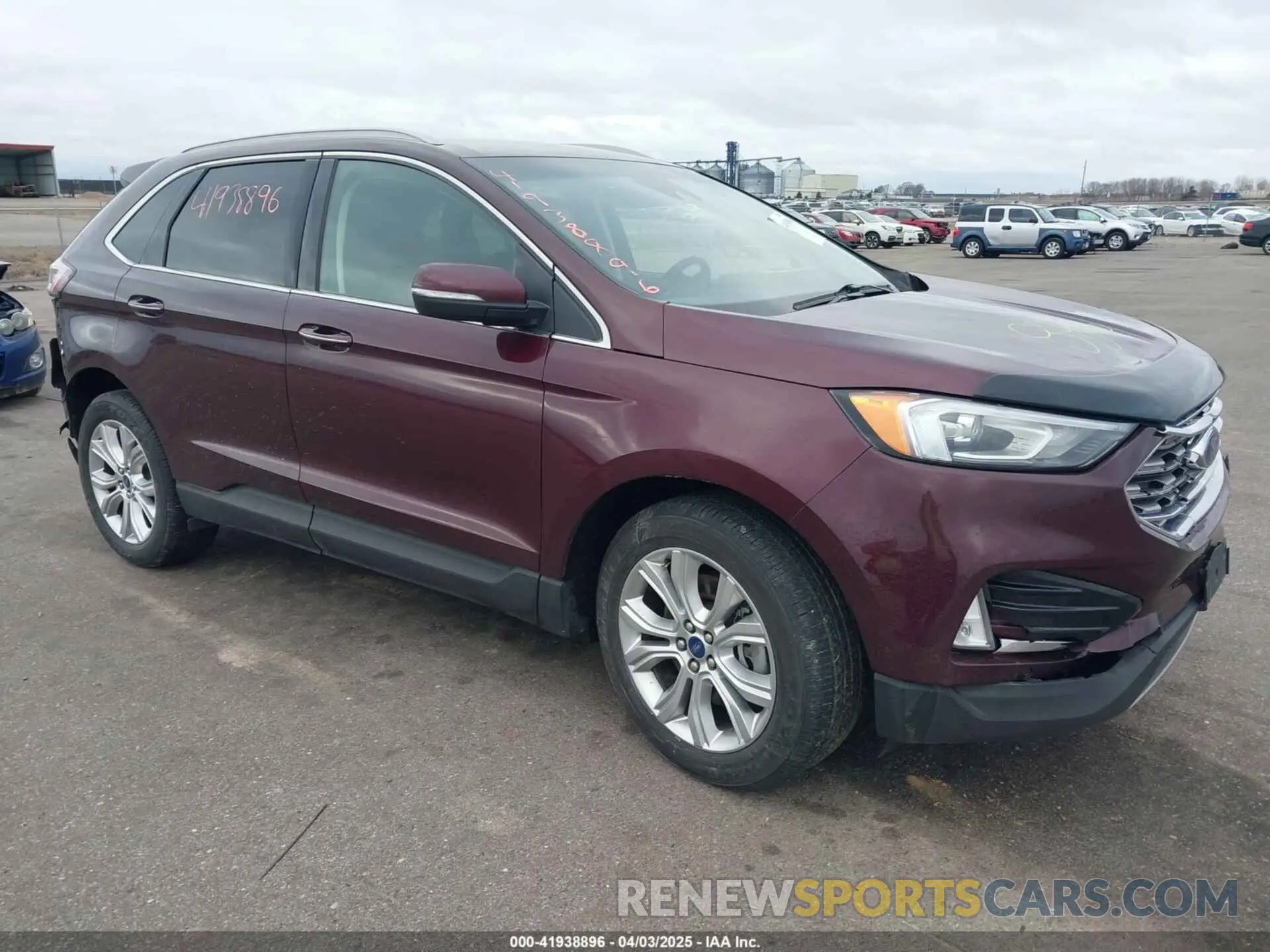 1 Photograph of a damaged car 2FMPK4K91LBB56297 FORD EDGE 2020