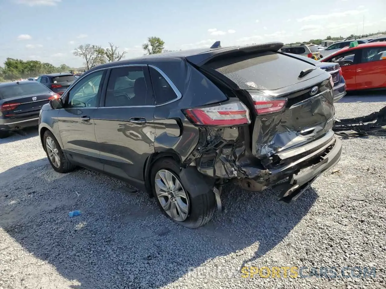 2 Photograph of a damaged car 2FMPK4K92LBB00854 FORD EDGE 2020