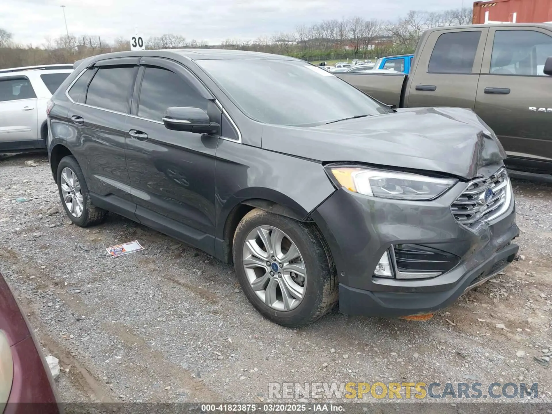 1 Photograph of a damaged car 2FMPK4K93LBA55441 FORD EDGE 2020