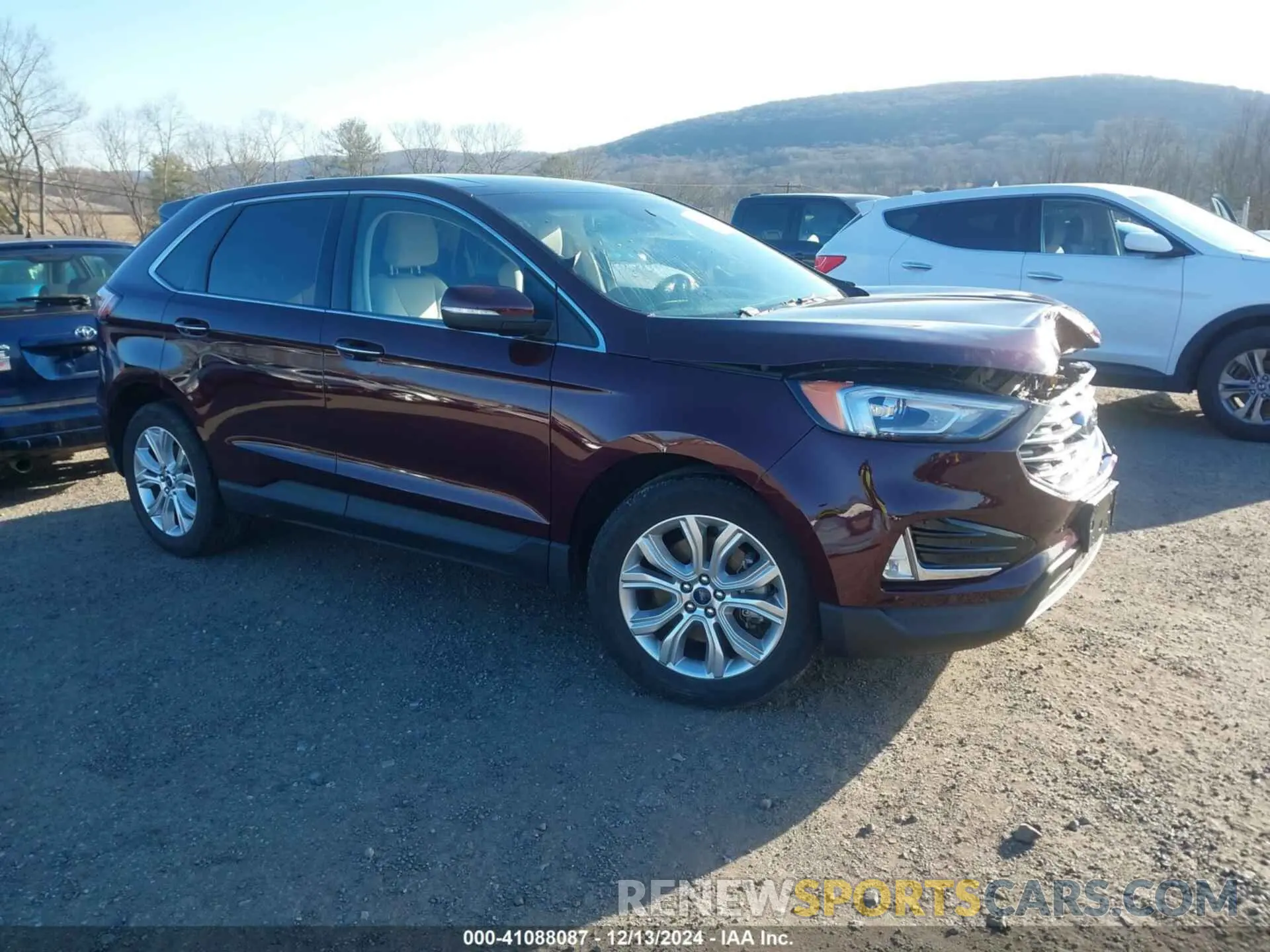 1 Photograph of a damaged car 2FMPK4K93LBB25620 FORD EDGE 2020