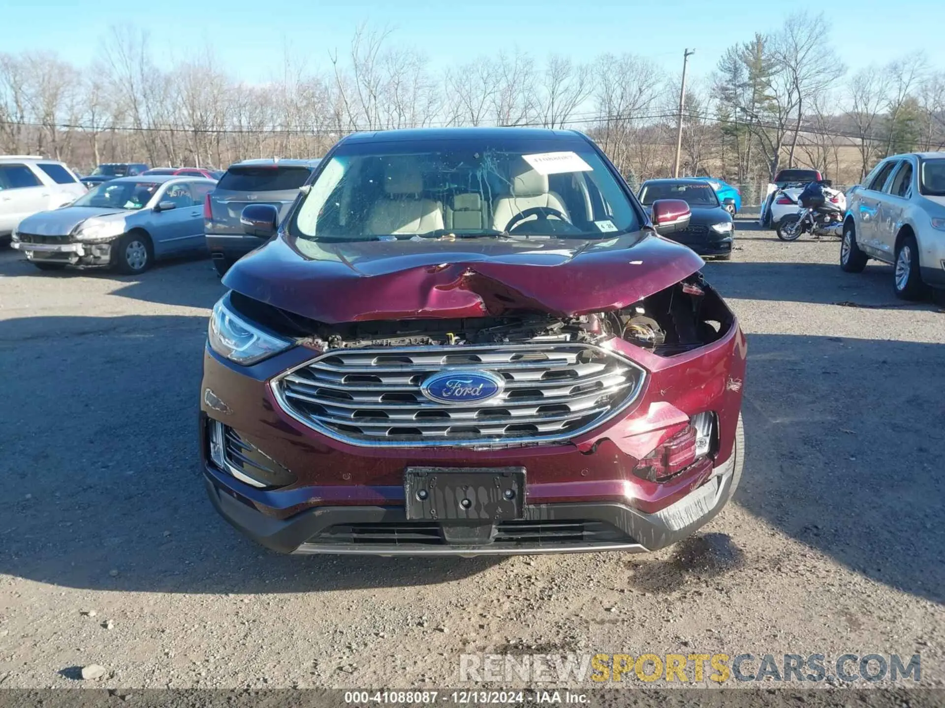 13 Photograph of a damaged car 2FMPK4K93LBB25620 FORD EDGE 2020