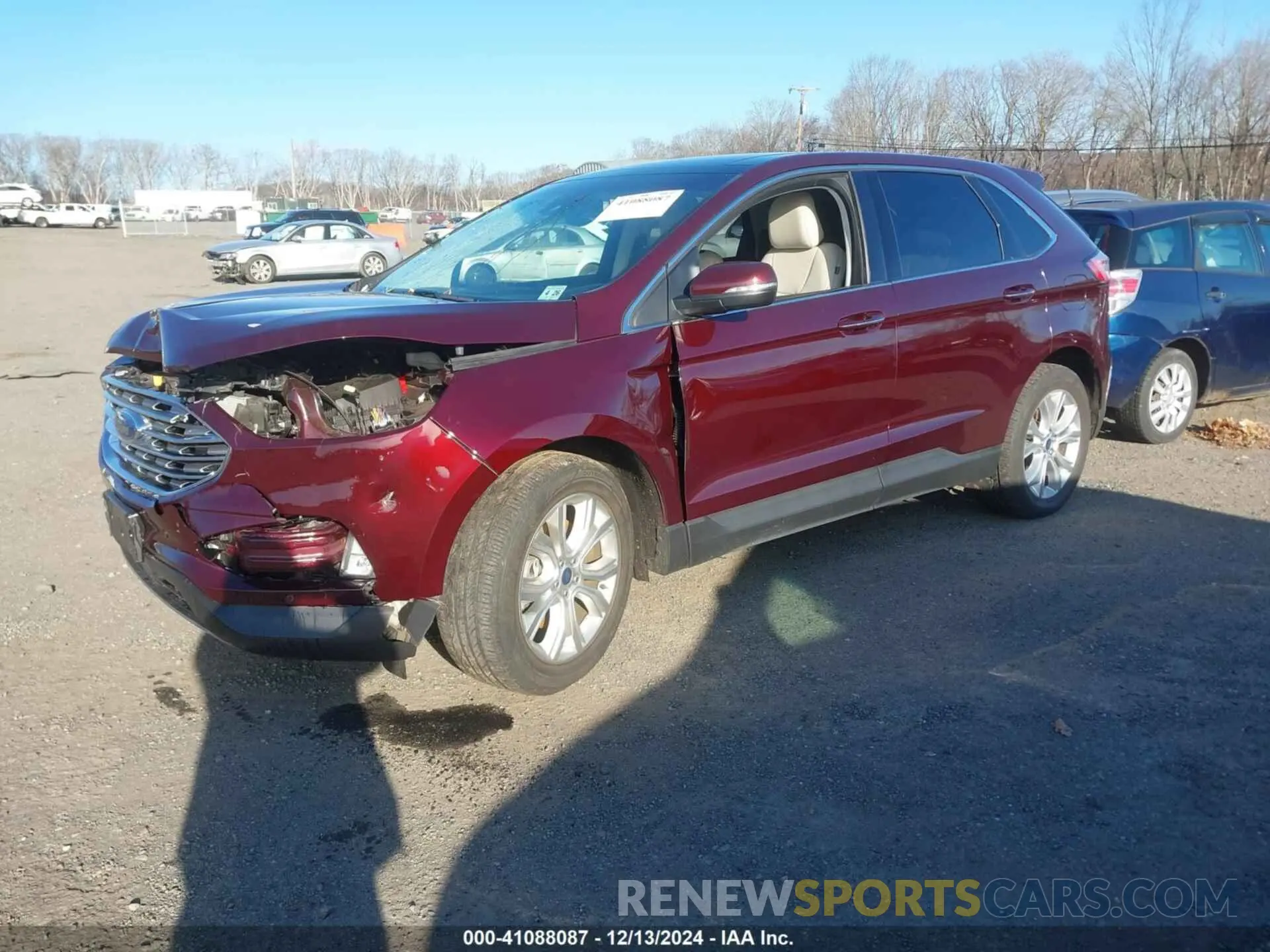 2 Photograph of a damaged car 2FMPK4K93LBB25620 FORD EDGE 2020