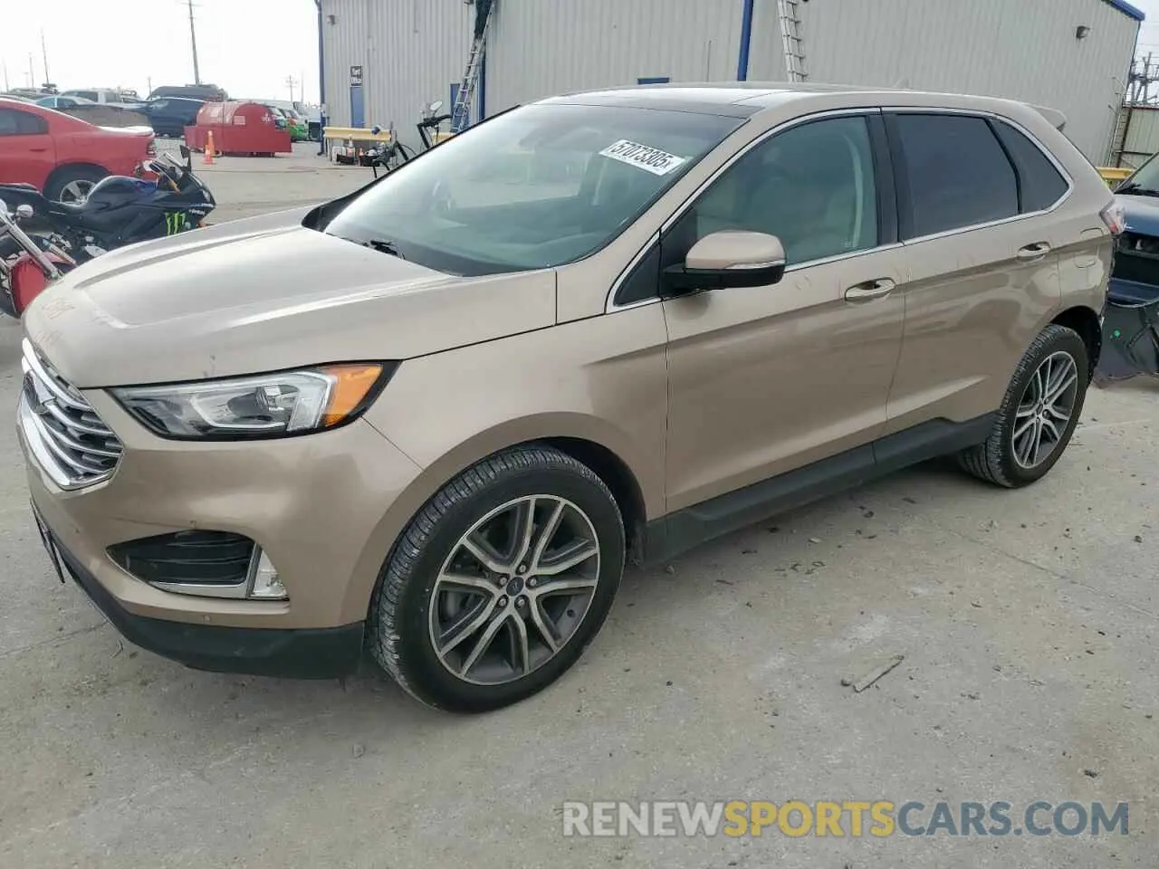1 Photograph of a damaged car 2FMPK4K94LBA08483 FORD EDGE 2020