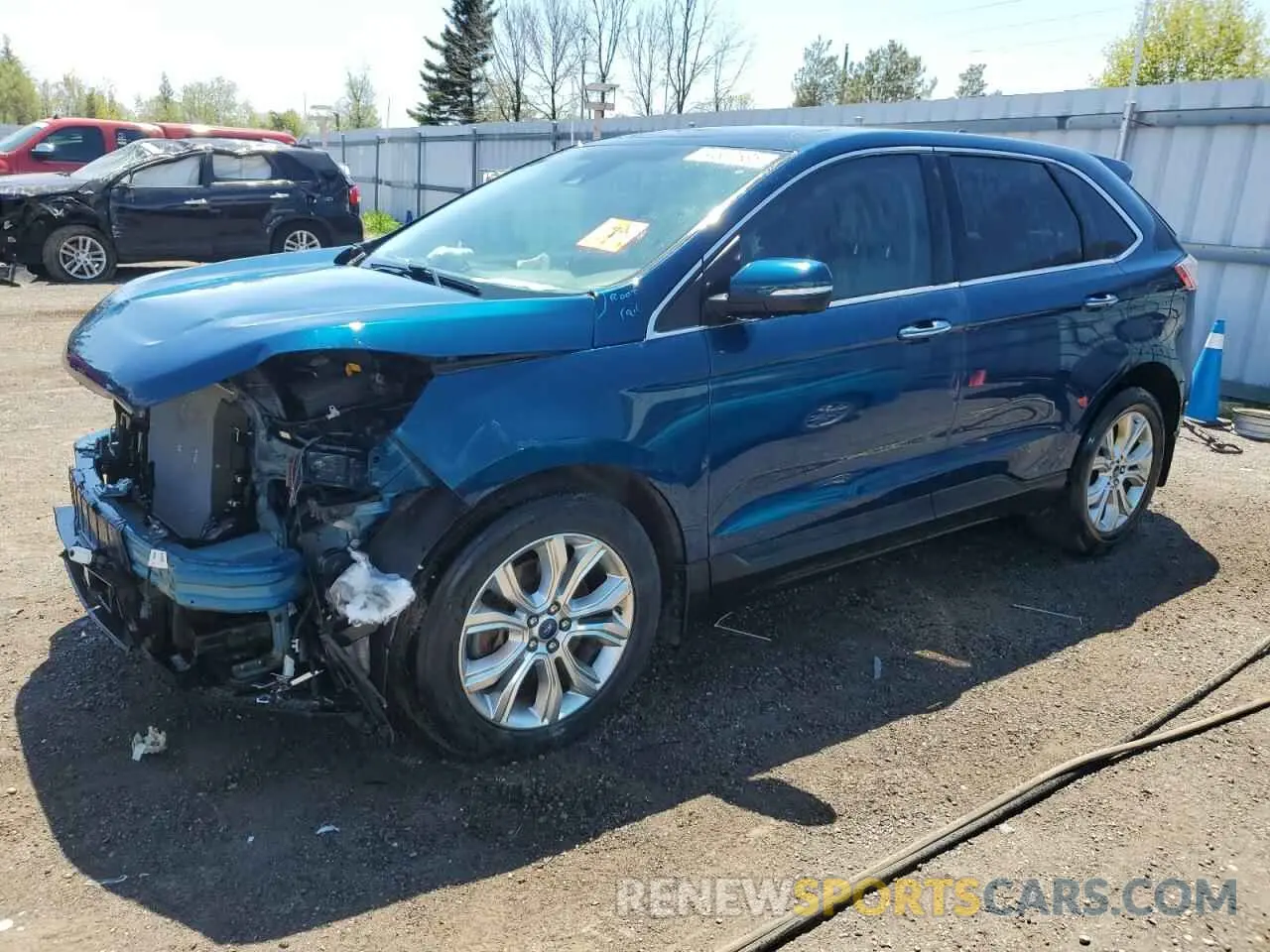1 Photograph of a damaged car 2FMPK4K94LBB67925 FORD EDGE 2020