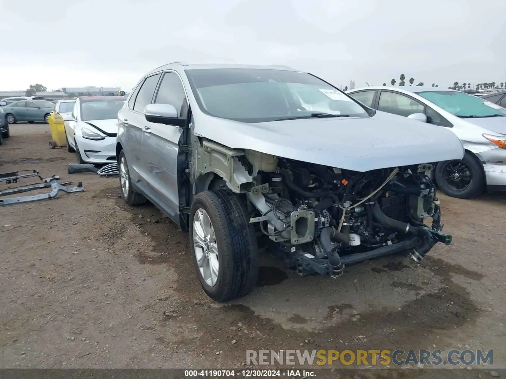 1 Photograph of a damaged car 2FMPK4K95LBA16379 FORD EDGE 2020