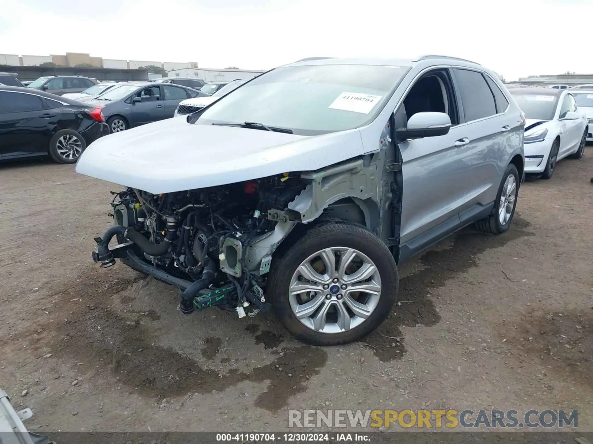 2 Photograph of a damaged car 2FMPK4K95LBA16379 FORD EDGE 2020