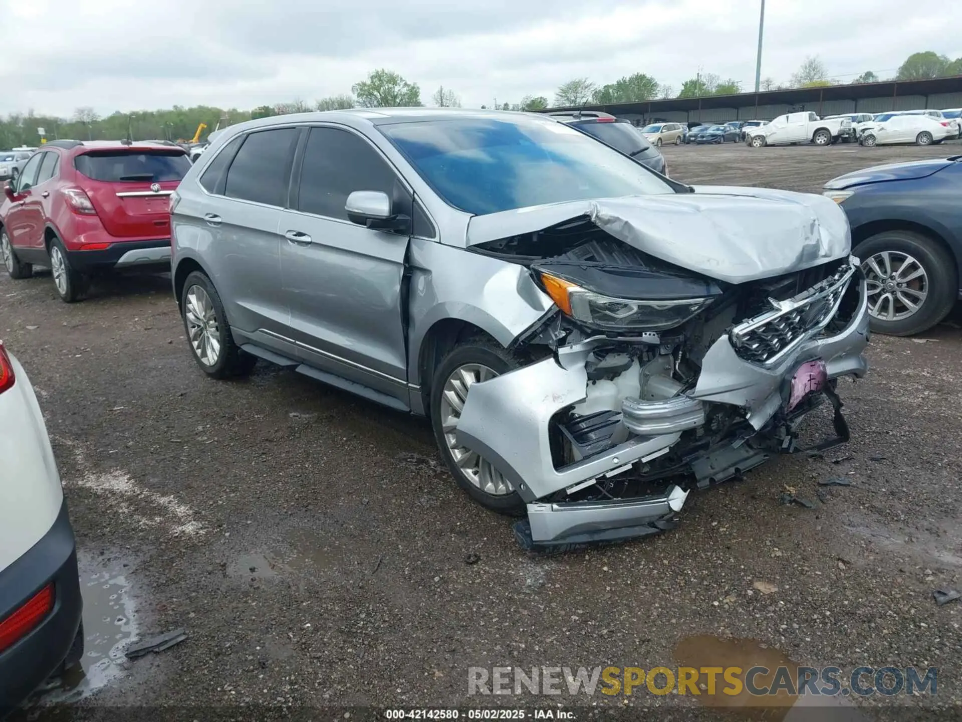 1 Photograph of a damaged car 2FMPK4K96LBB60376 FORD EDGE 2020